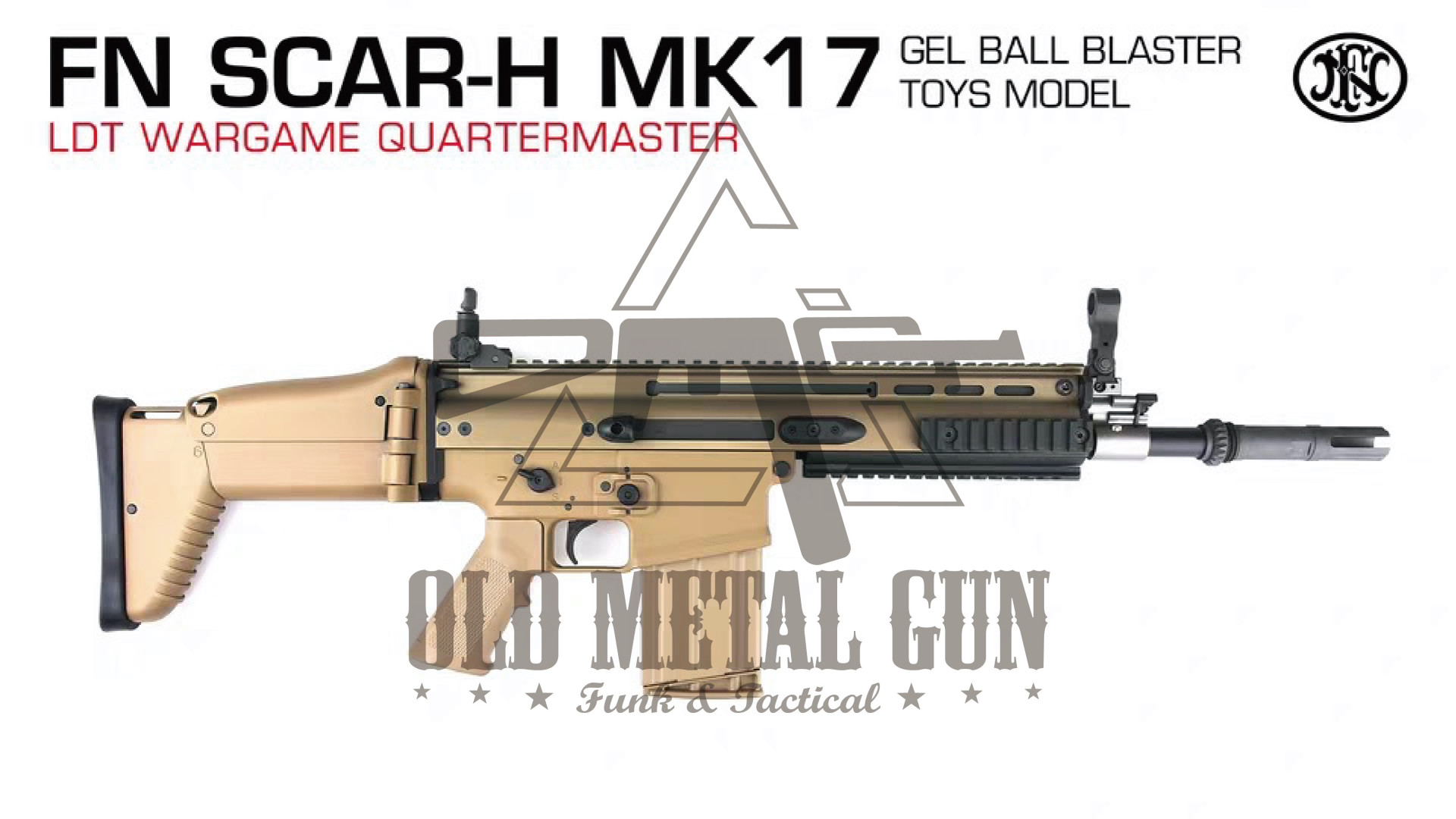OMG【战术评说】LDT · SCAR-H MK17 土豪的玩具